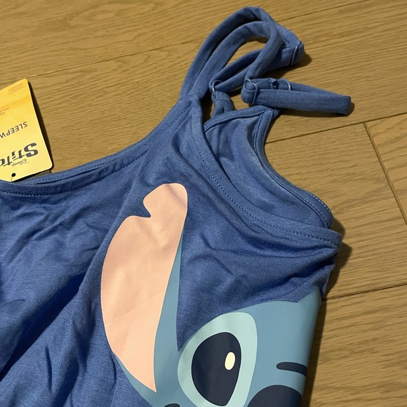 Disney Blue Stitch Ohana Sleep Tank - Picture 8 of 8